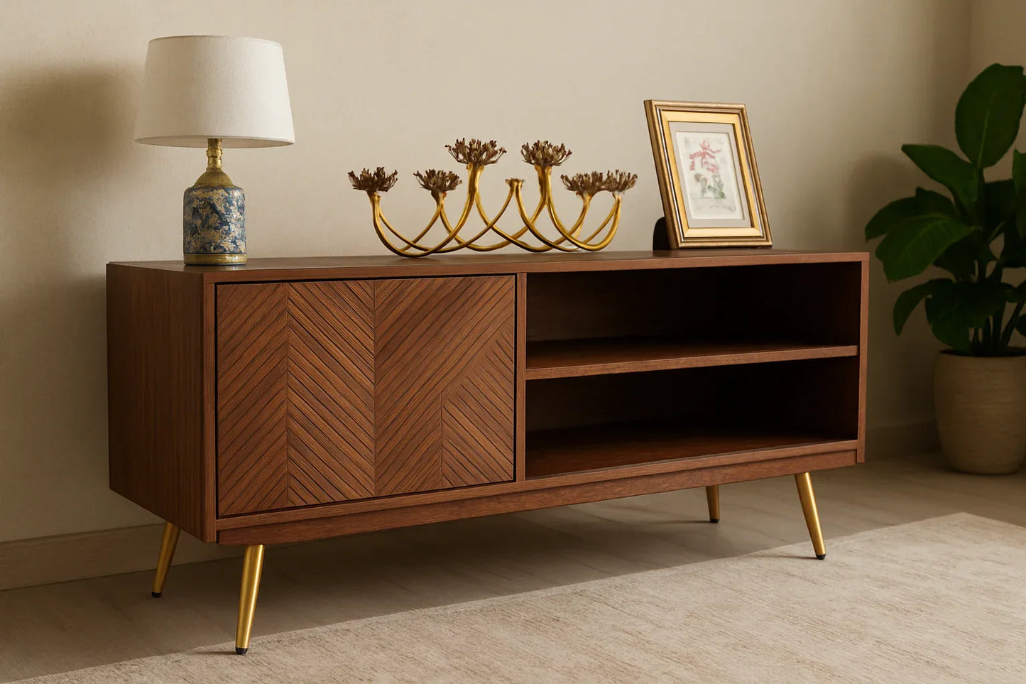 Aleron Side Board – Premium Deco Painted Storage
