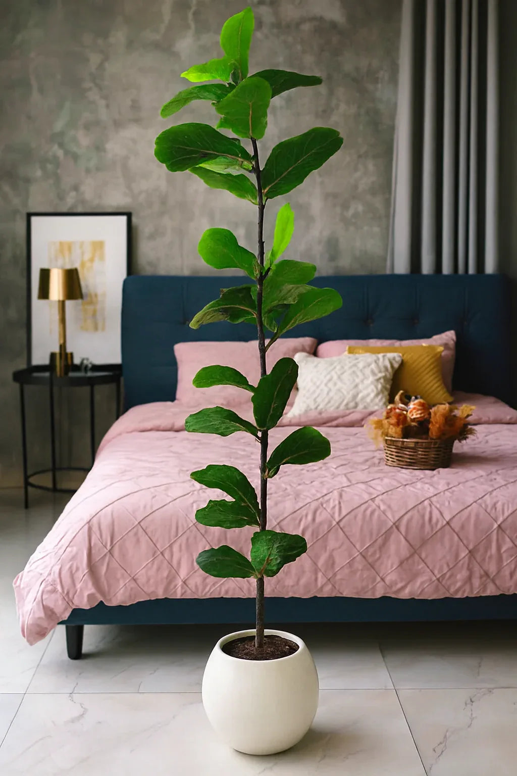 Artificial Plant & Planter 031 | Imported 5 ft Décor