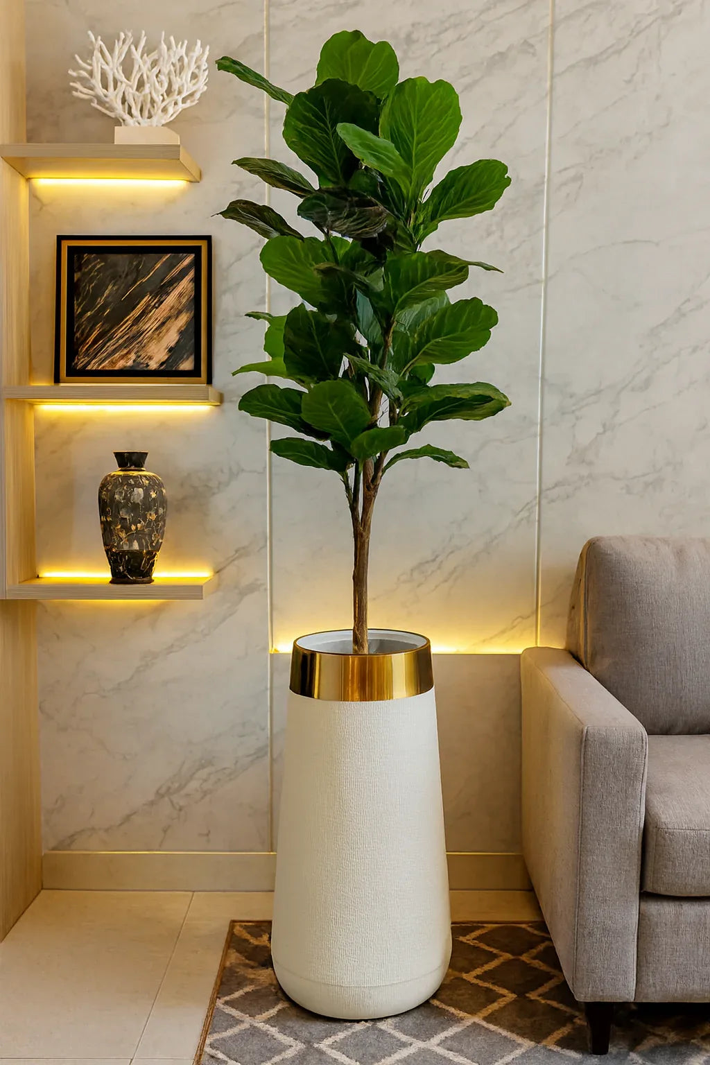 Artificial Plants and Planter 14 | 6ft Indoor Décor Plant
