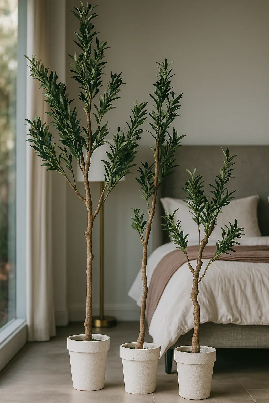 Artificial Olive Plant – 3 Sizes Indoor Decor Pakistan