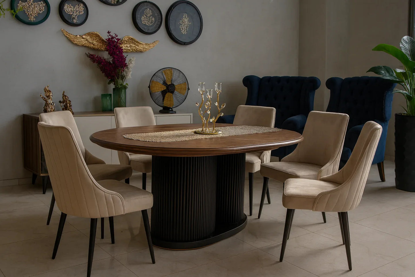 Ashwood Dining Table Set – 6 & 8 Seater Pakistan