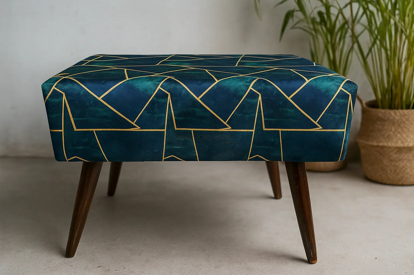 BJ Stool 02 – Premium Fabric Stool for Living & Bedroom