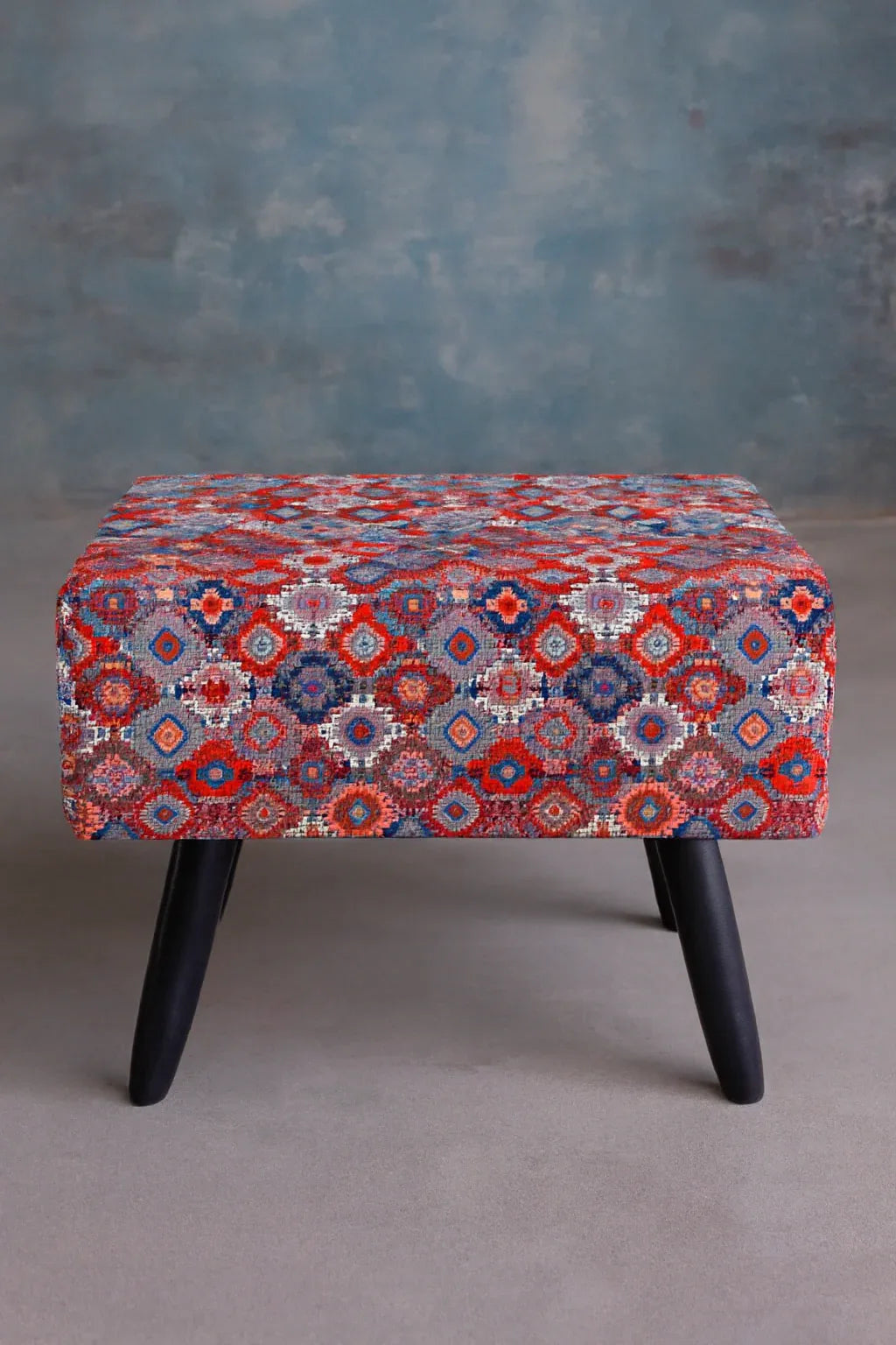 BJ Stool 10 | Fabric Accent Stool for Living Room