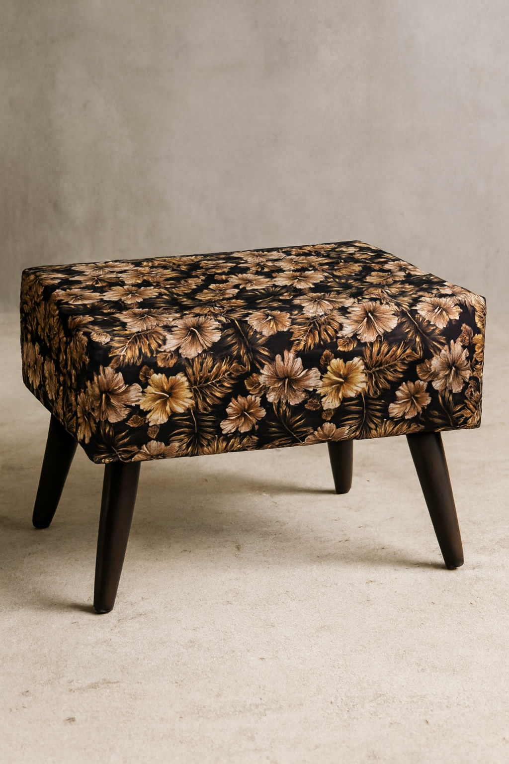 BJ Stool 19 | Premium Fabric Accent Stool