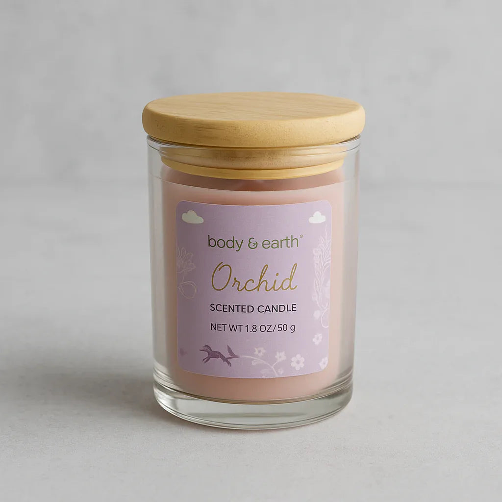 Body & Earth Scented Candle – Imported Premium Candle