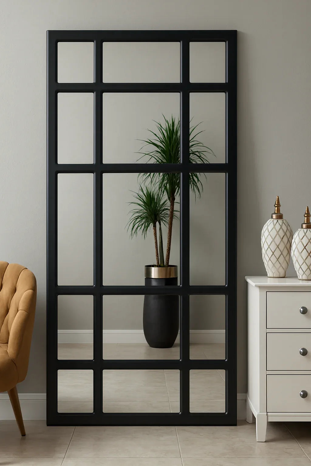 Breeze Mirror in Pakistan – 72x36 Deco MDF Wall Mirror