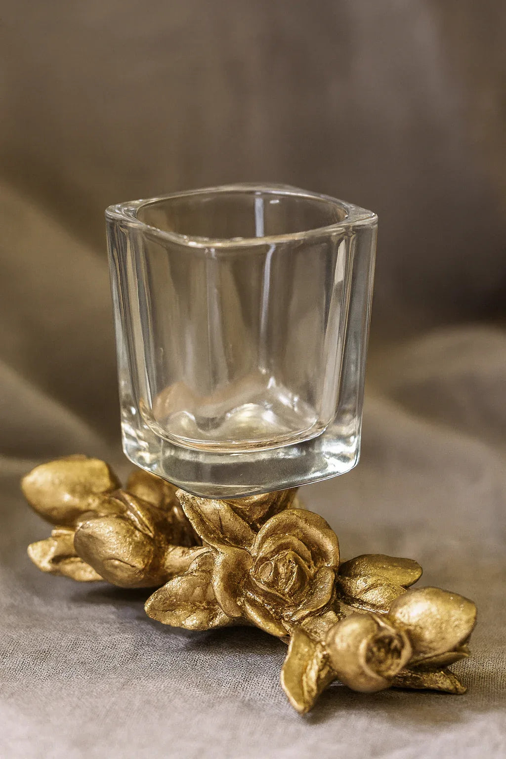 Candle Stand 001 – Gold Plated Synthetic Stand