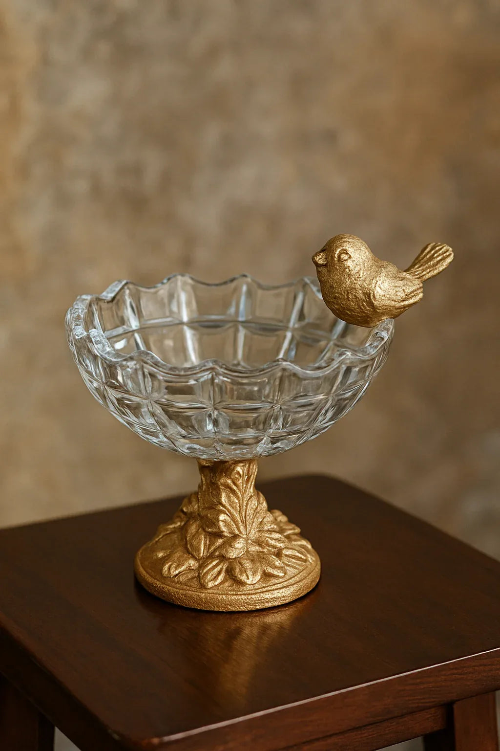 Candle Stand 002 – Gold Plated Decorative Stand