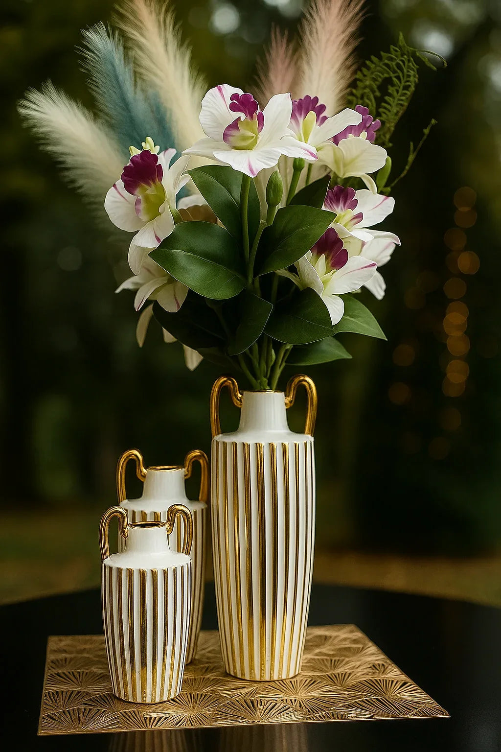 Ceramic Vase 047 – Set of 3 Modern Imported Vases