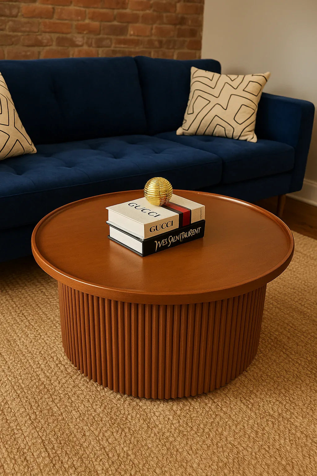 Coco Coffee Table – MDF CNC Antique Center Table