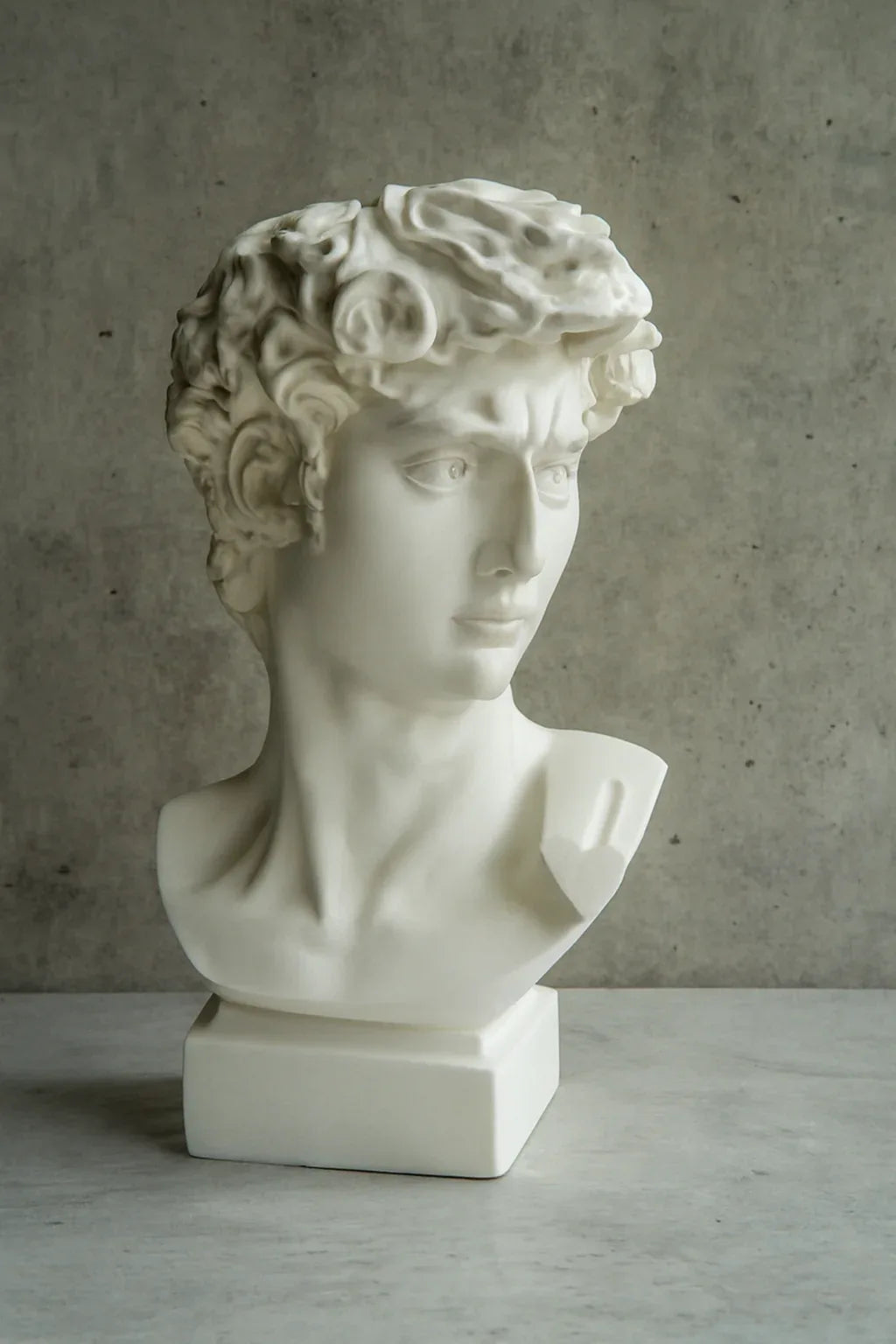 David of Michelangelo White Resin Statue Pakistan
