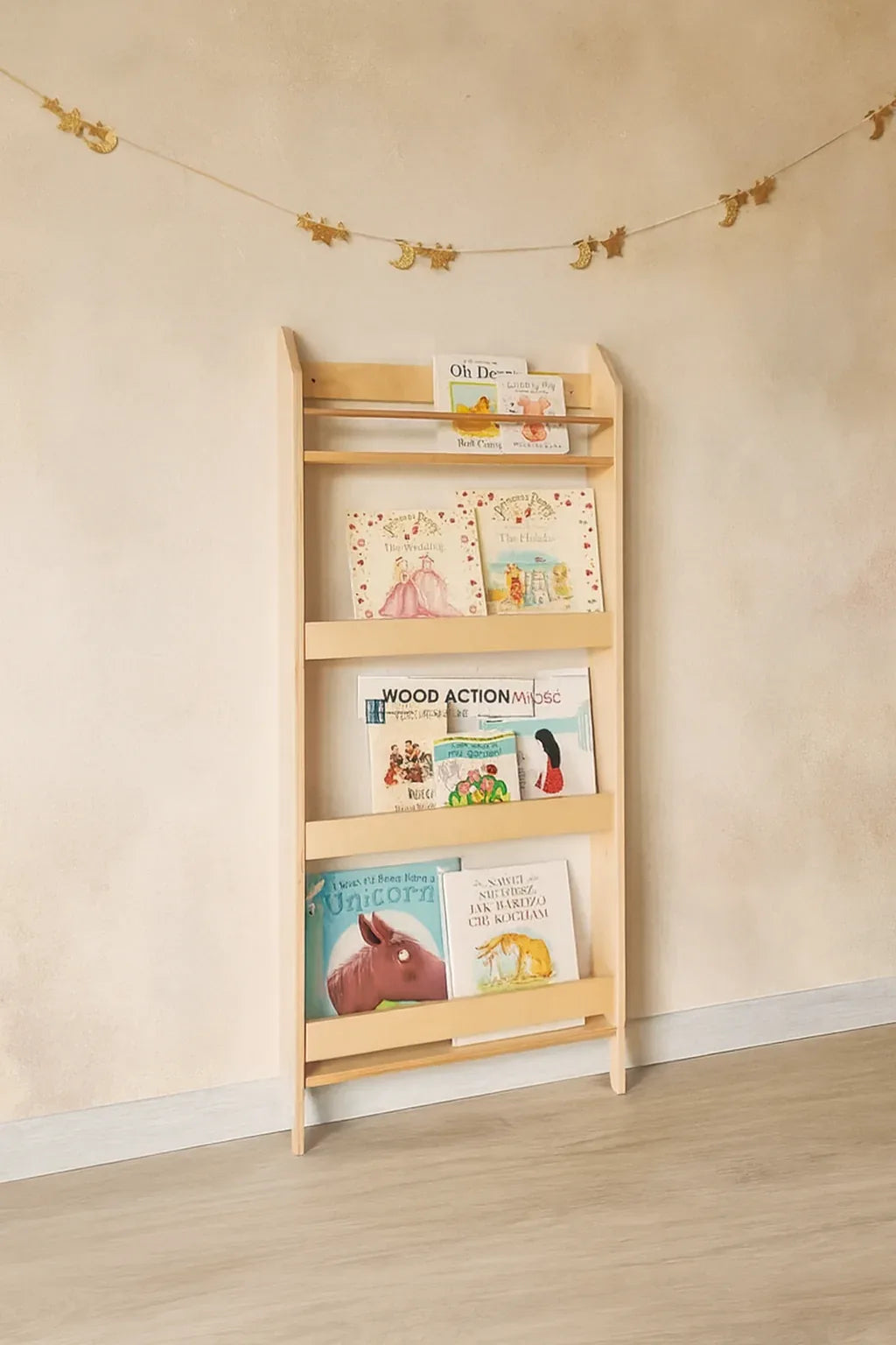 Emilio Bookrack in Pakistan – MDF Decorative Bookshelf Rack