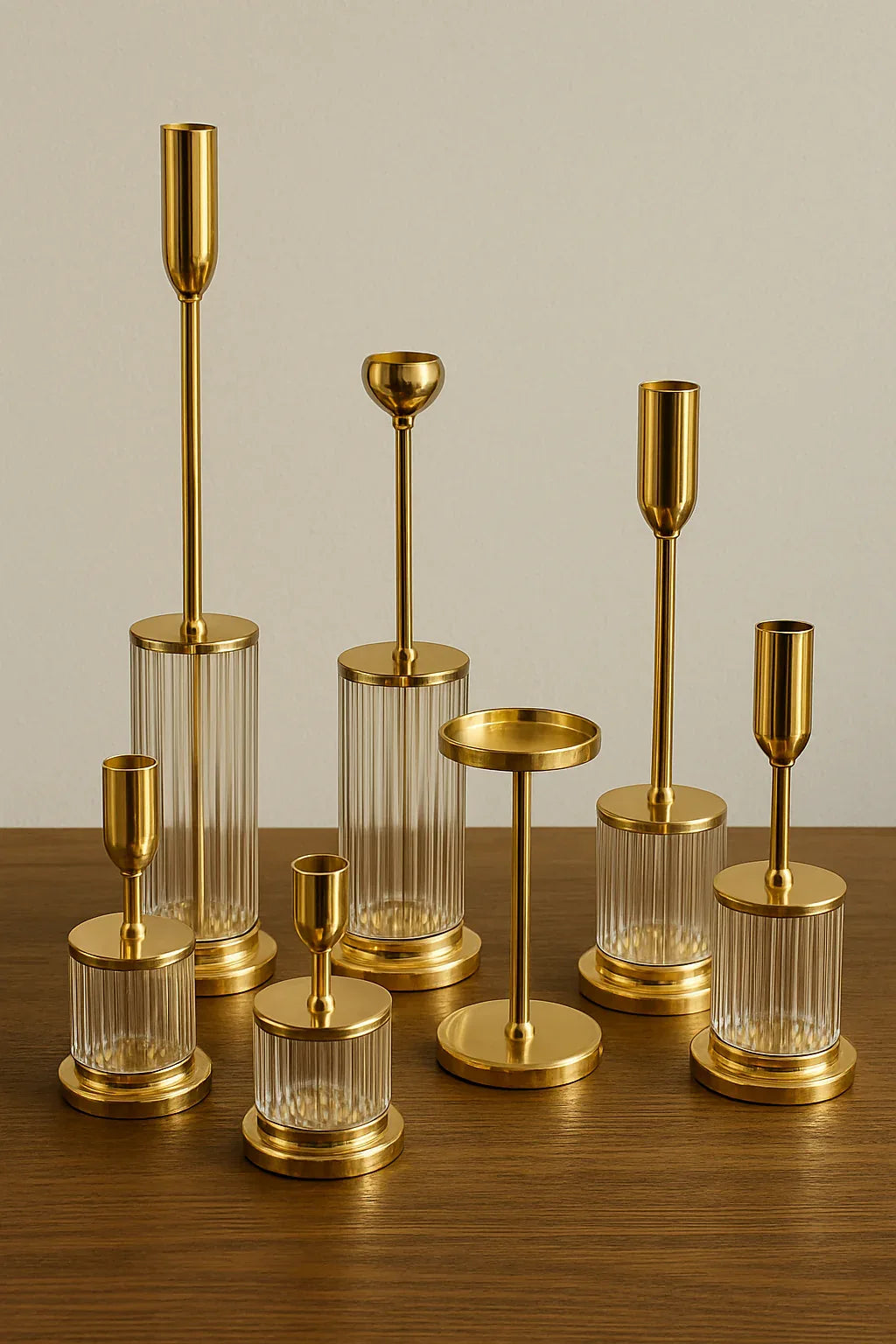 Glow Candle Set of 6 – Imported Candle Stand Set