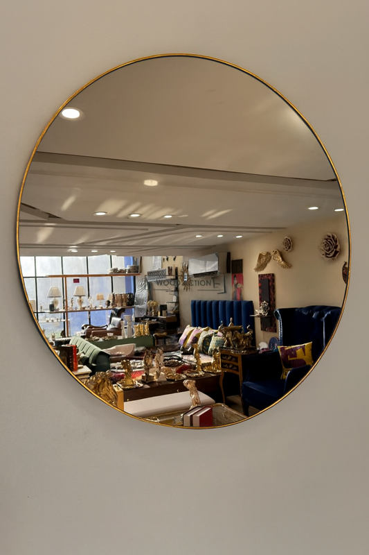 Hexel Premium Mirror 2 ft in Pakistan – Metallic Wall Mirror