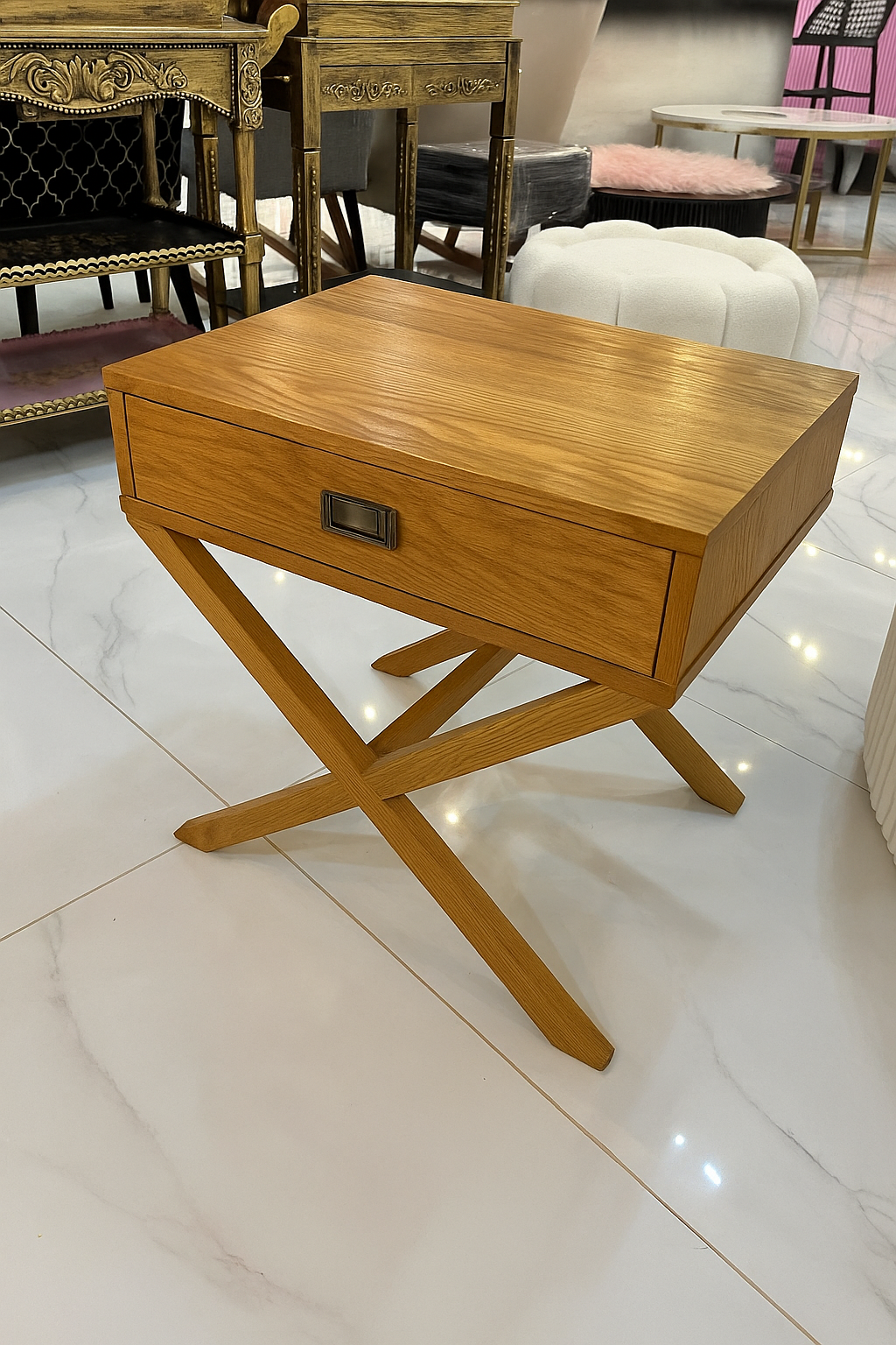Kelly Side Table – Elegant Wooden MDF Side Table