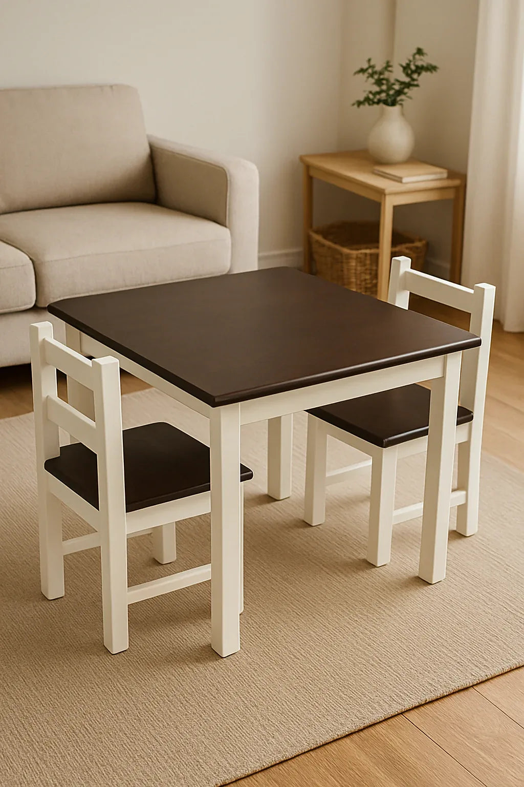 Kids Alberto Table & 2 Chairs – MDF Kids Set