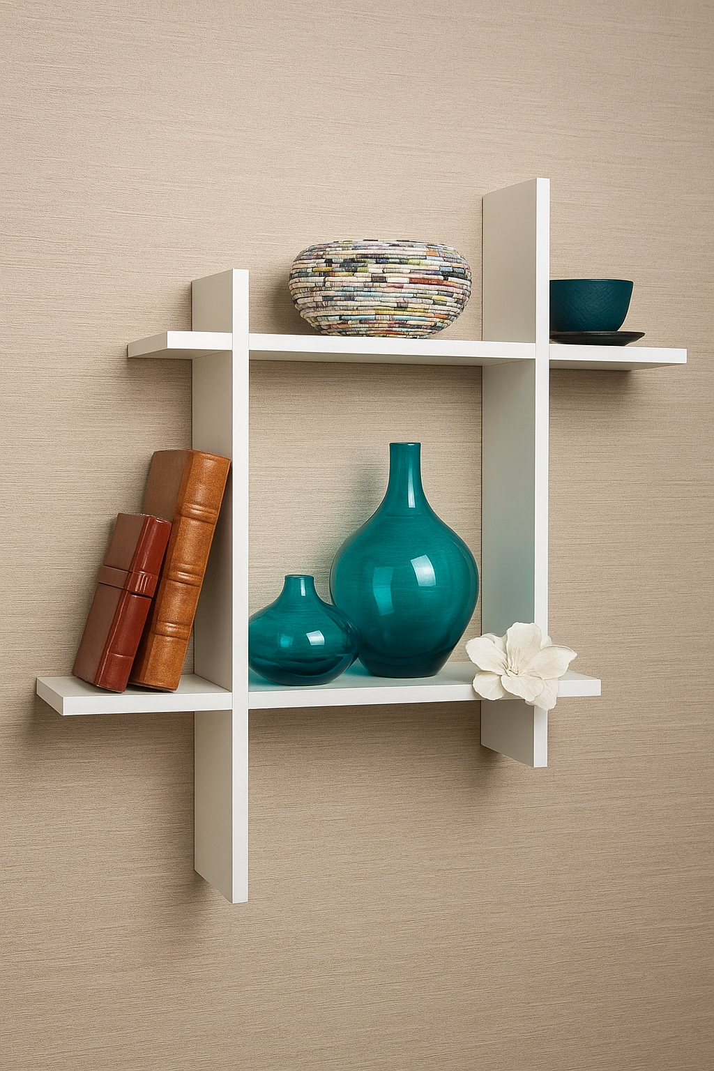 Kim Wall Shelf – Modern Wooden Wall Shelf in Pakistan