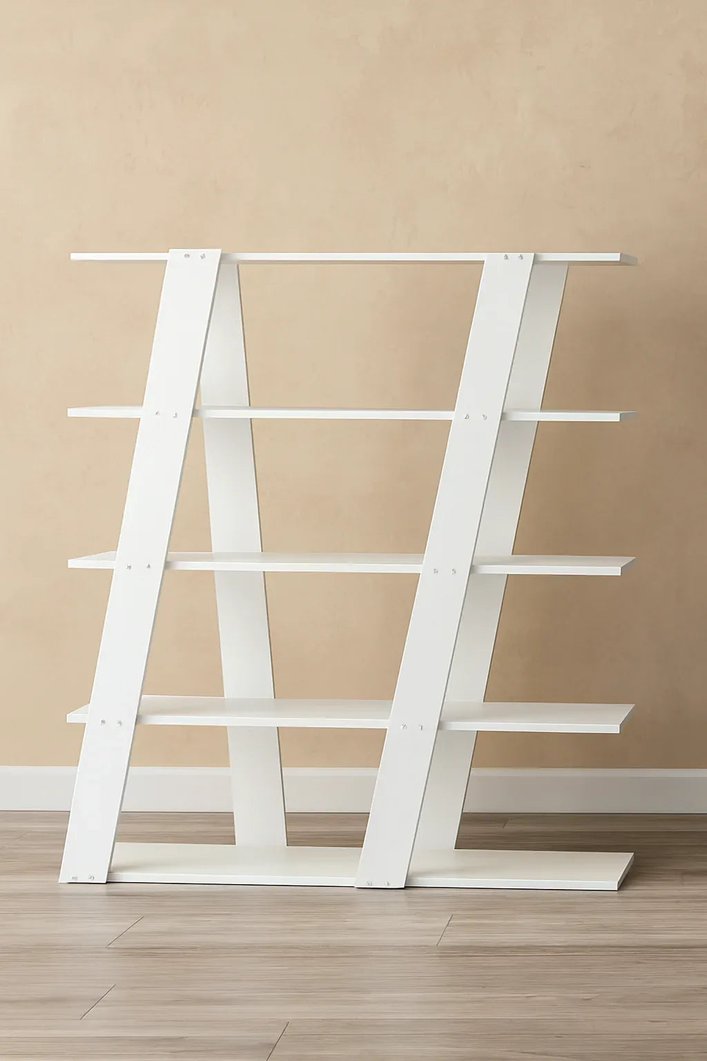 Kross Shelf White in Pakistan – MDF Decorative Storage Rack
