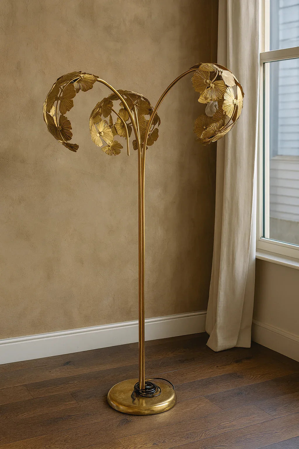 Leaf Standing Lamp 01 – 5ft Decorative Floor Lamp