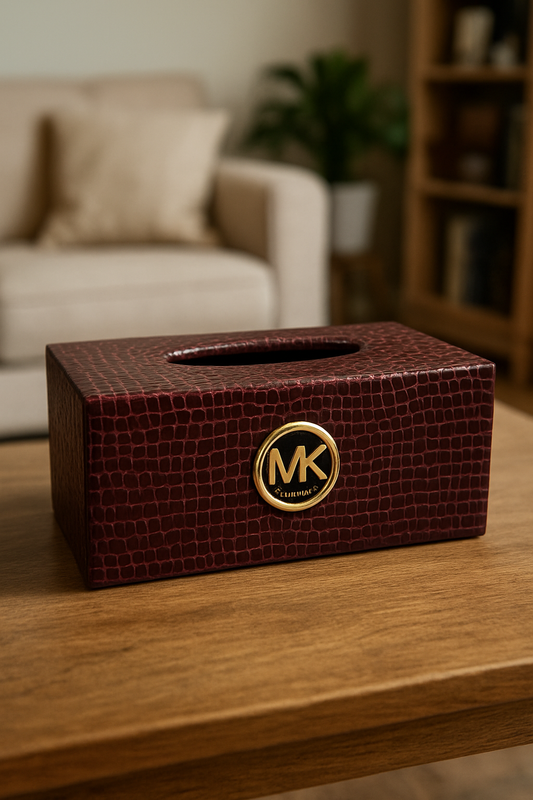 Leather Tissue Box MK – Premium Quality Leather