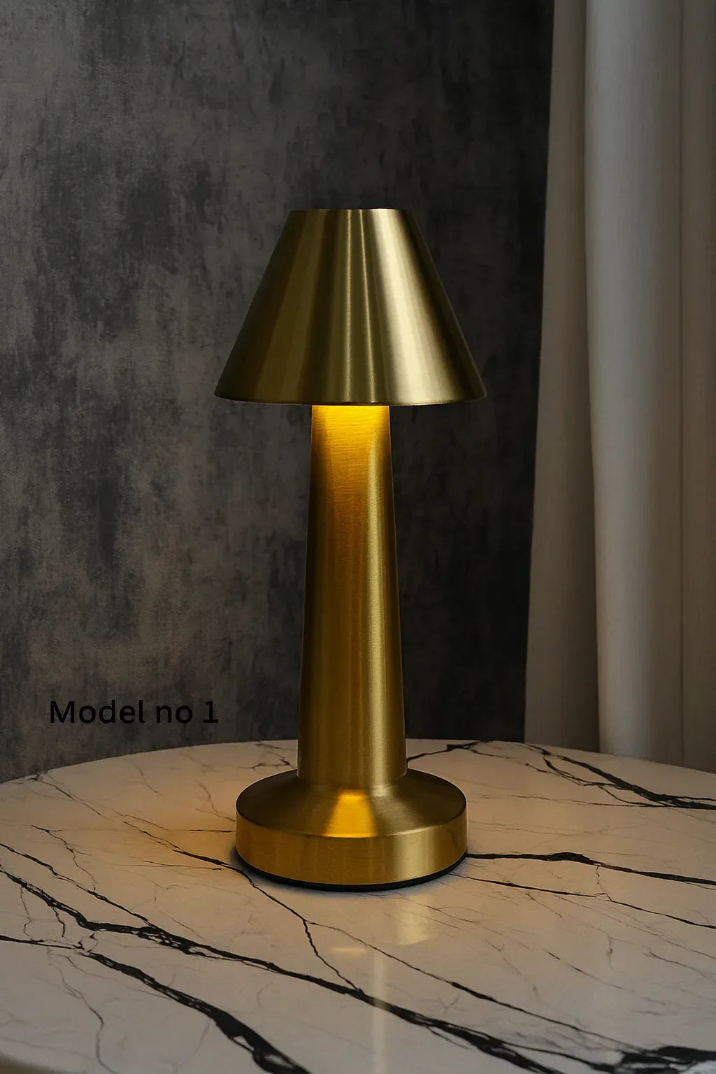 Rechargeable LED Lamp – Portable 10" Table Lamp