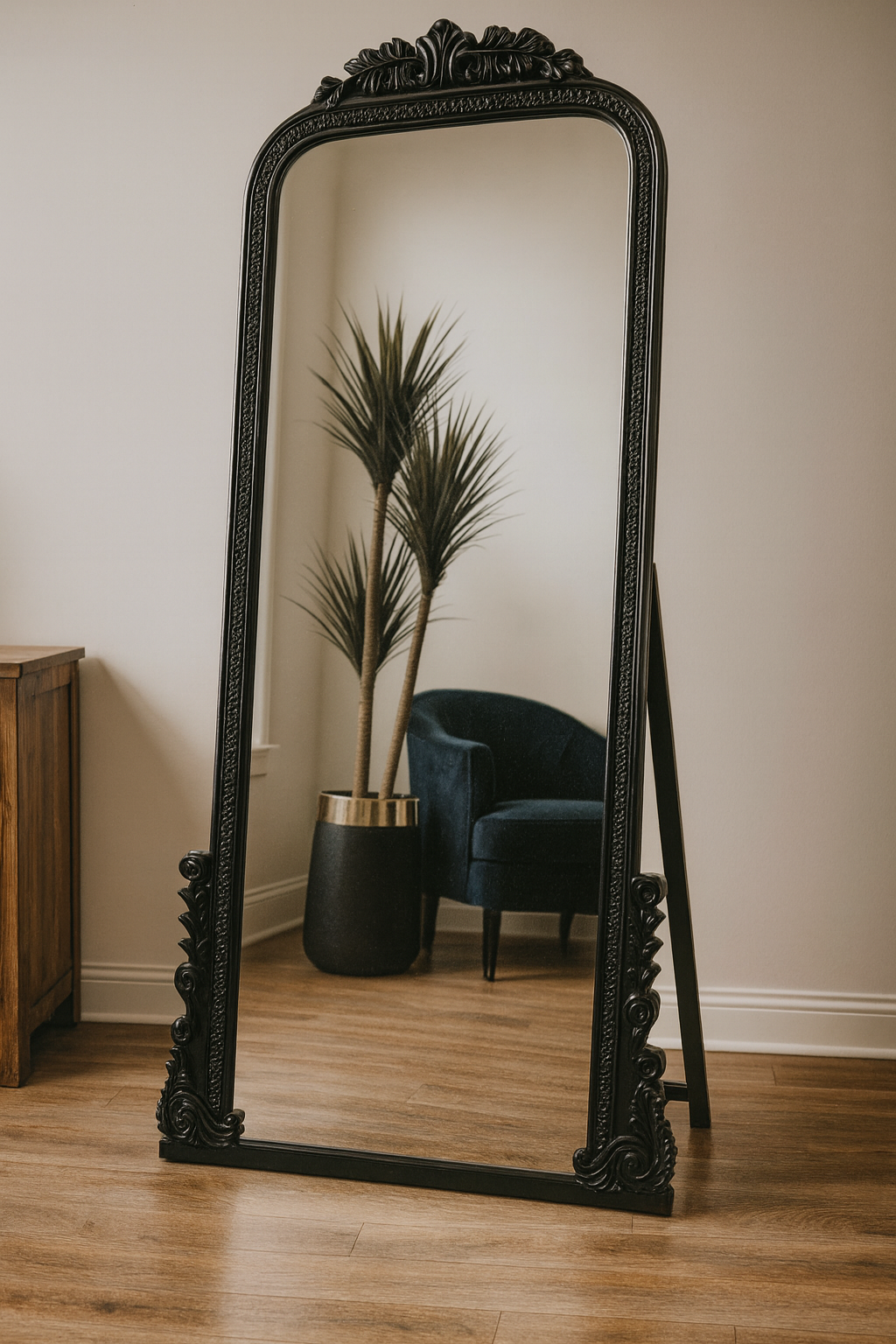 Midnight Reflection Mirror in Pakistan – 72x30 MDF Mirror