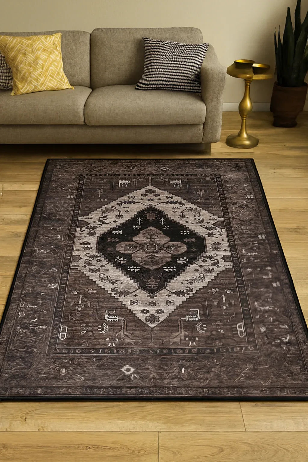 Modern 4×6 FN11 Rug | Washable Imported Area Rug