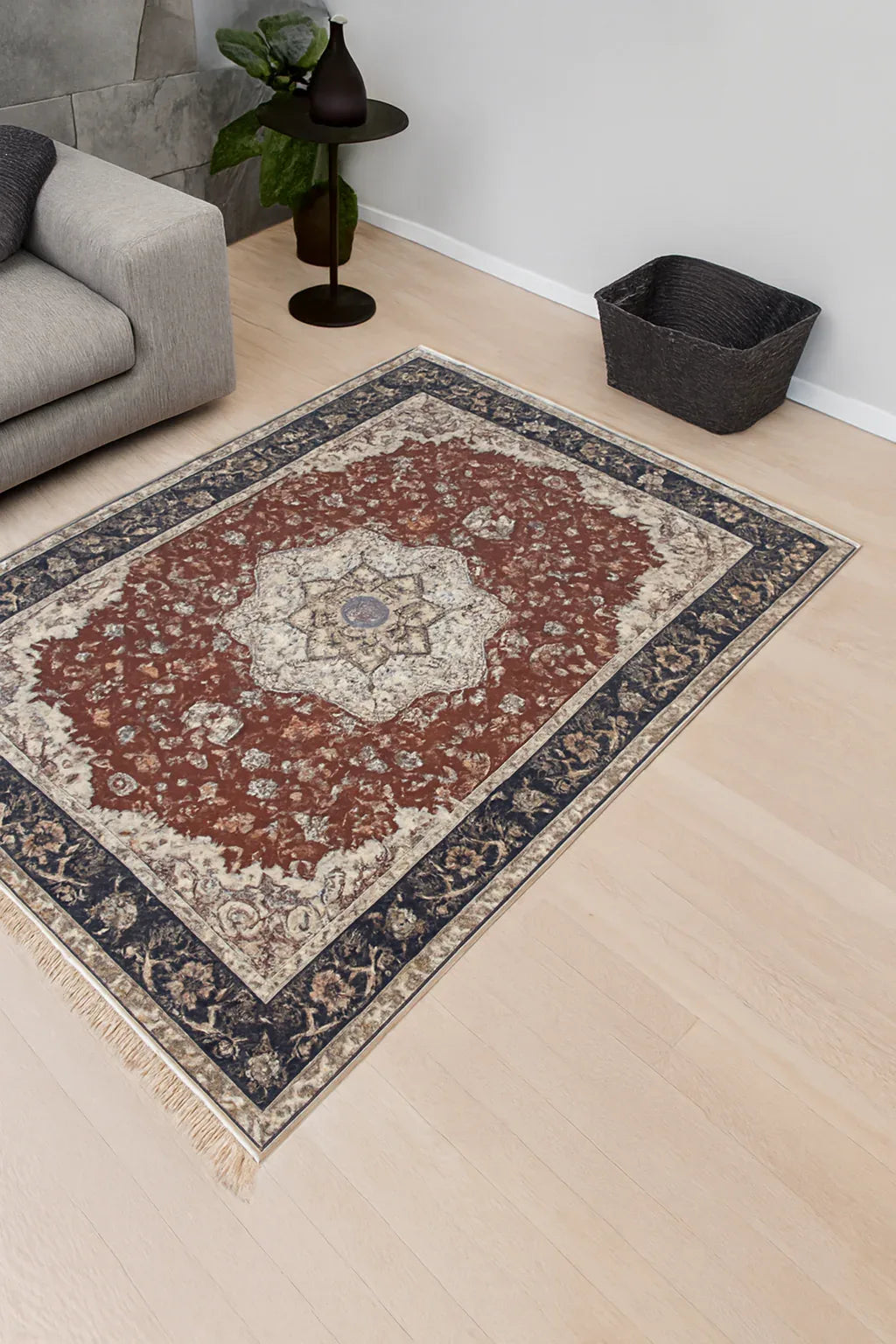 Modern Rug VZ18 | Traditional Washable Imported Area Rug