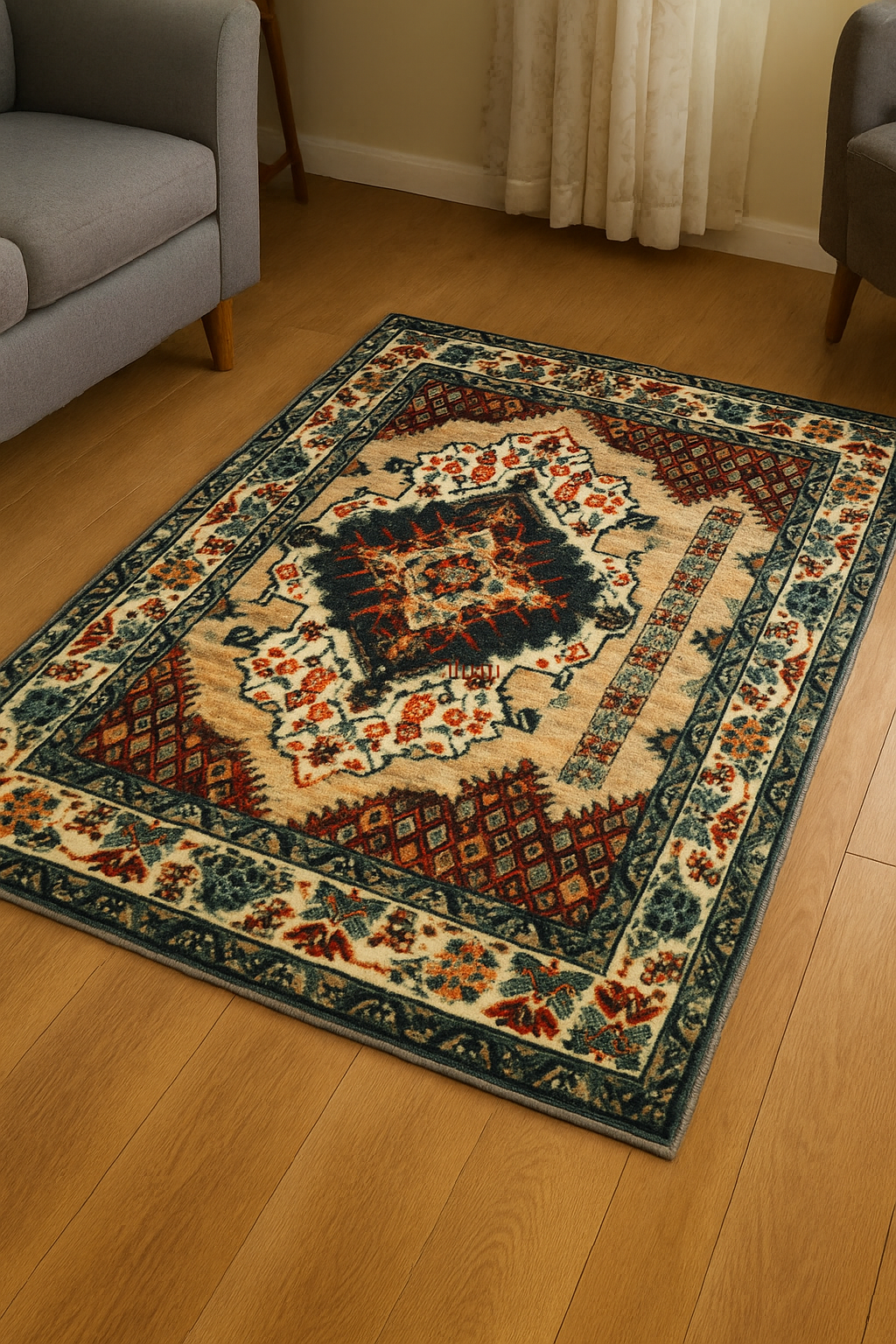Modern Rug ZX20 – Washable Non-Woven Rug