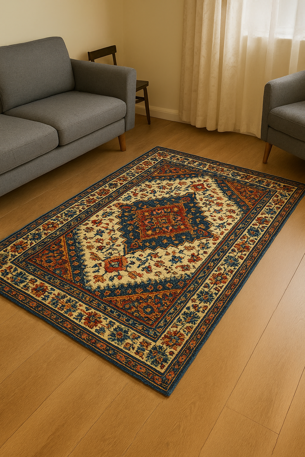 Modern Rug ZX20 – Washable Non-Woven Rug