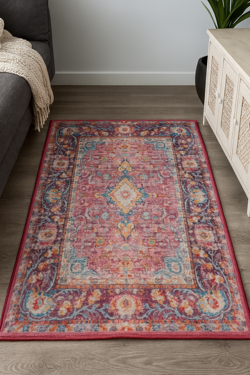 Modern Rug ZX25 in Pakistan – Washable Non Woven