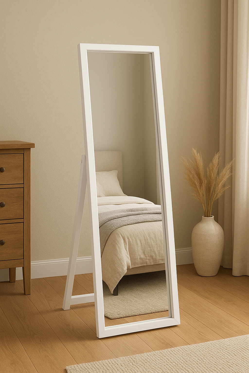 Pears Mirror in Pakistan – 65x24 MDF Duco Wall Mirror