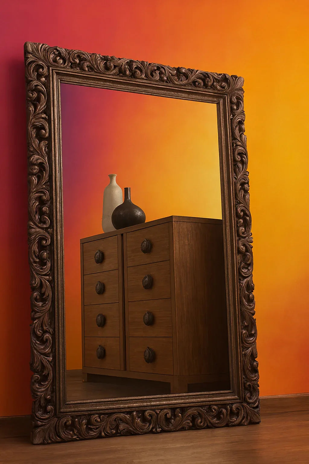 Royale Mirror in Pakistan – Luxury Full-Size Wall Mirror