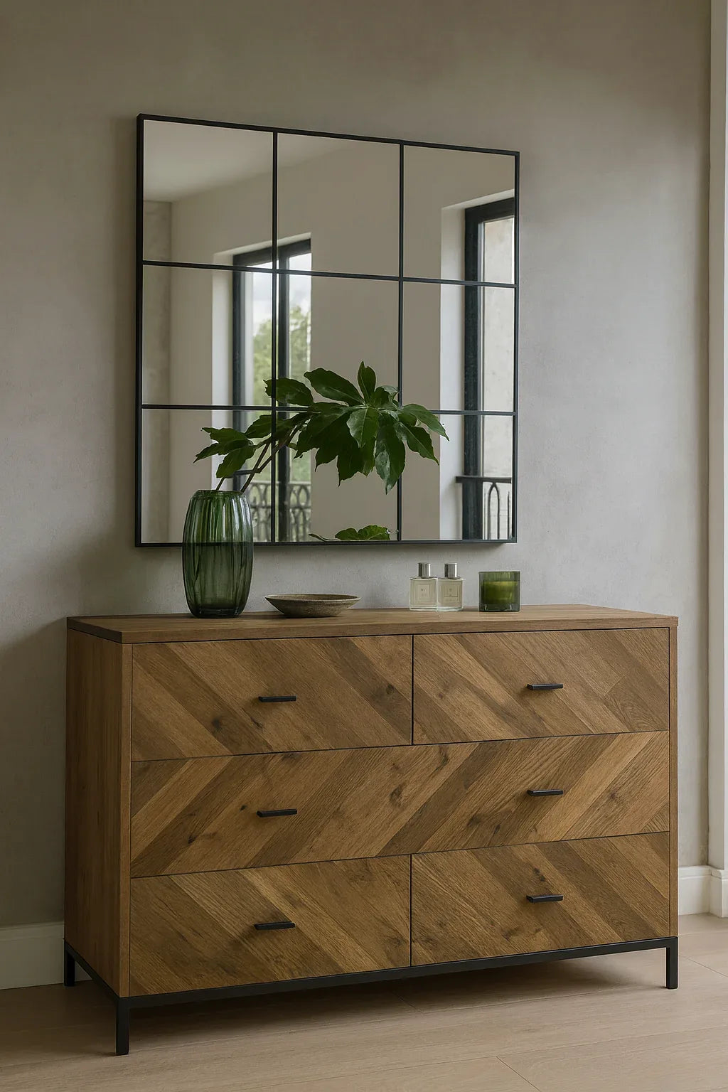 Viola Mirror in Pakistan – 36x36 Modern Wall Mirror