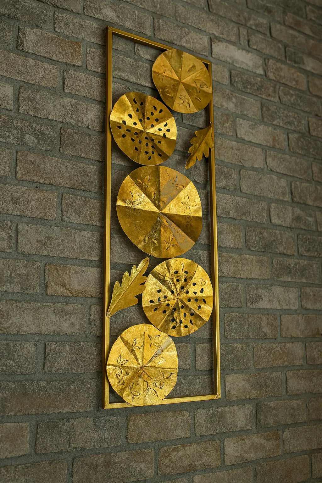 Wall Decor 01 in Pakistan – Premium Metal Gold Wall Art