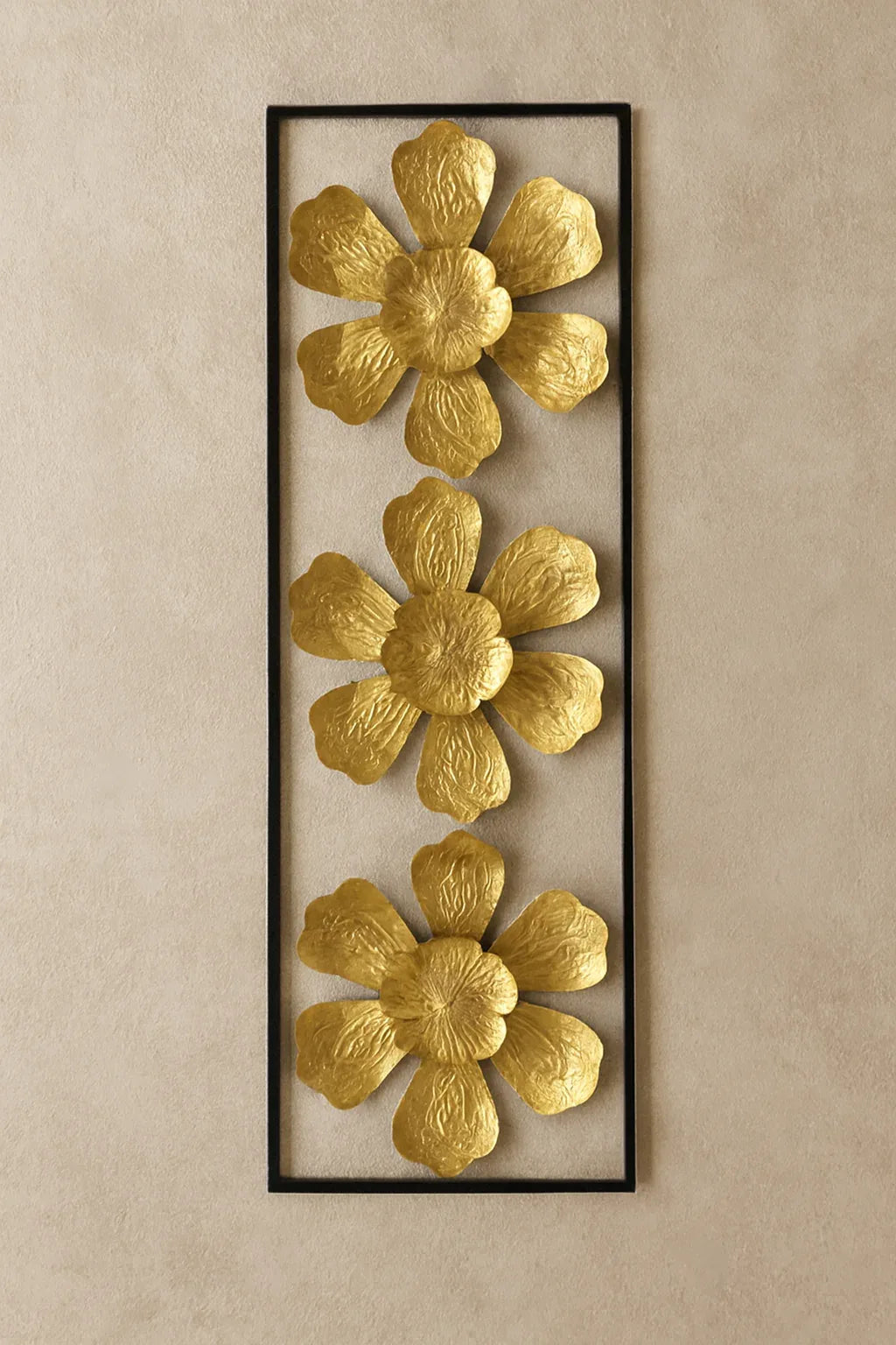 Wall Decor 28 in Pakistan – Gold Plated Metal Wall Art