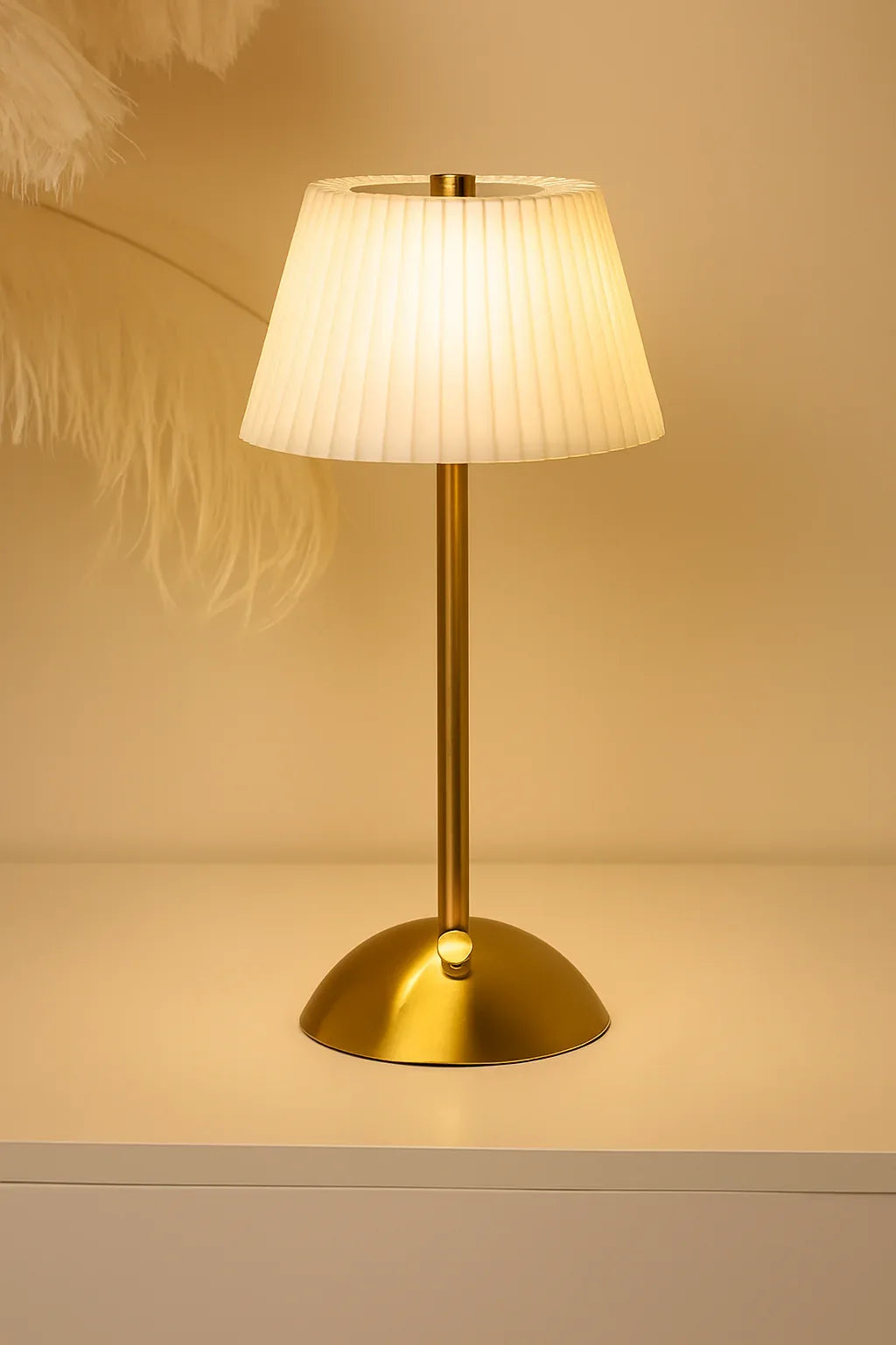 White LED Rechargeable Lamp 03 – Touch LED Table Lamp