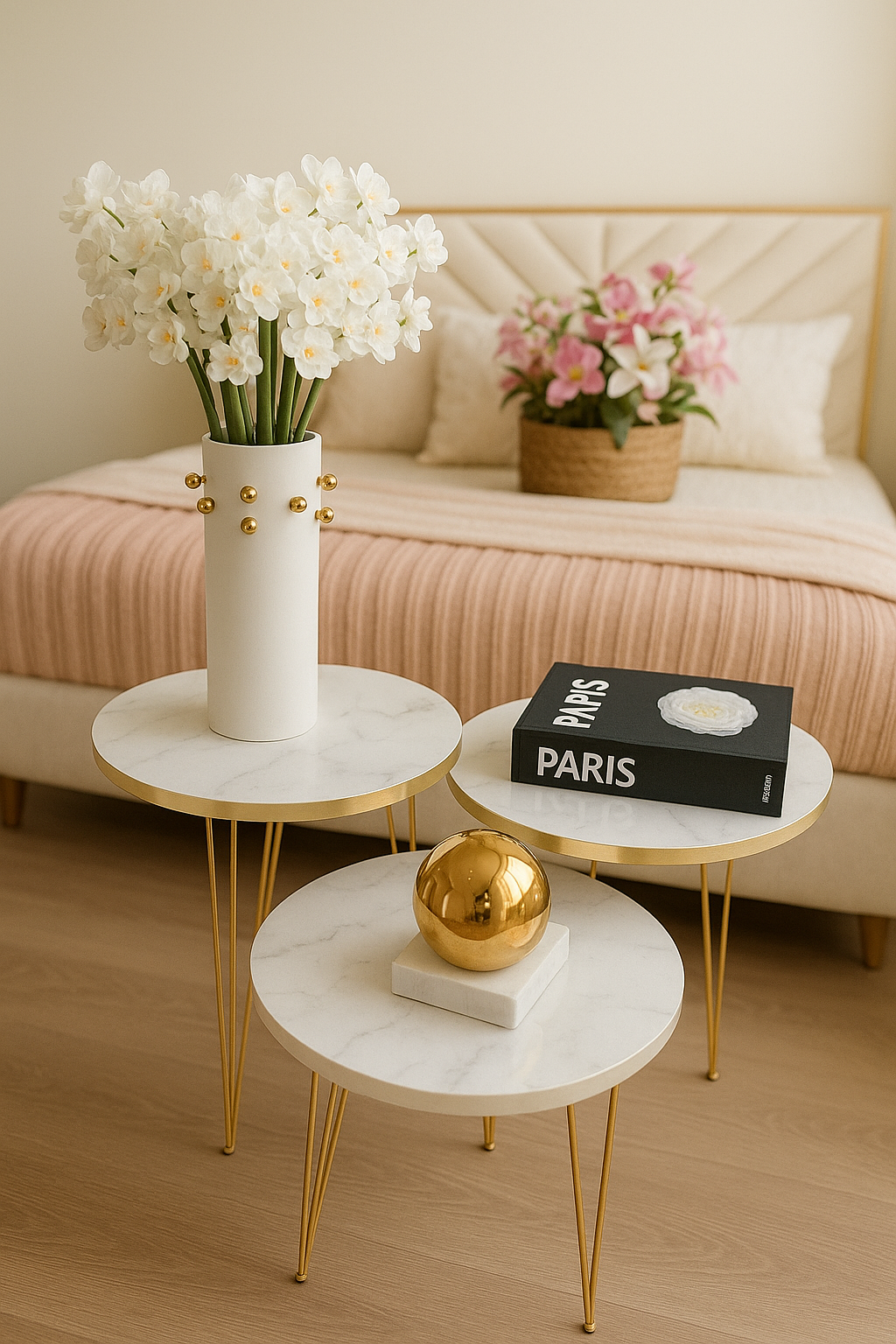 Black Gold Nesting Table Set – Best Price in Pakistan