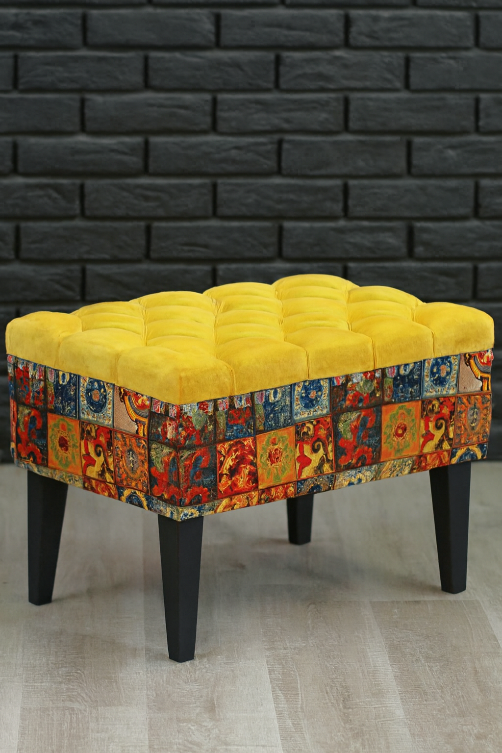 Alberto Stool 04 | Fabric Stool for Living Room