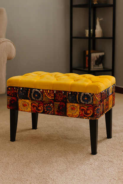 Alberto Stool 04 | Fabric Stool for Living Room