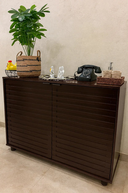 Alcantara Shoe Rack with Doors – MDF Storage in Pakistan