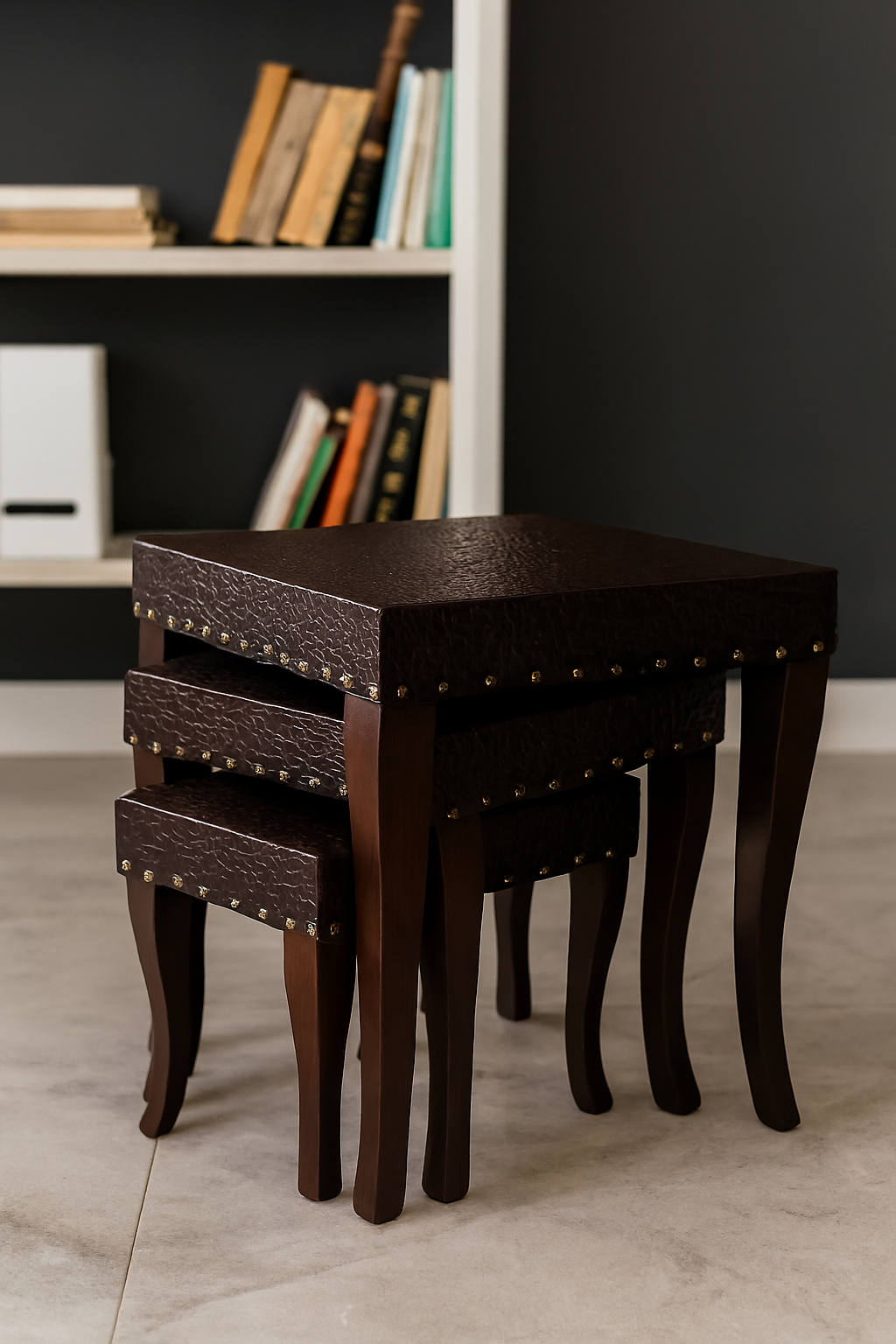 Alda Nesting Table Set of 3 in Pakistan – Sheesham Wood