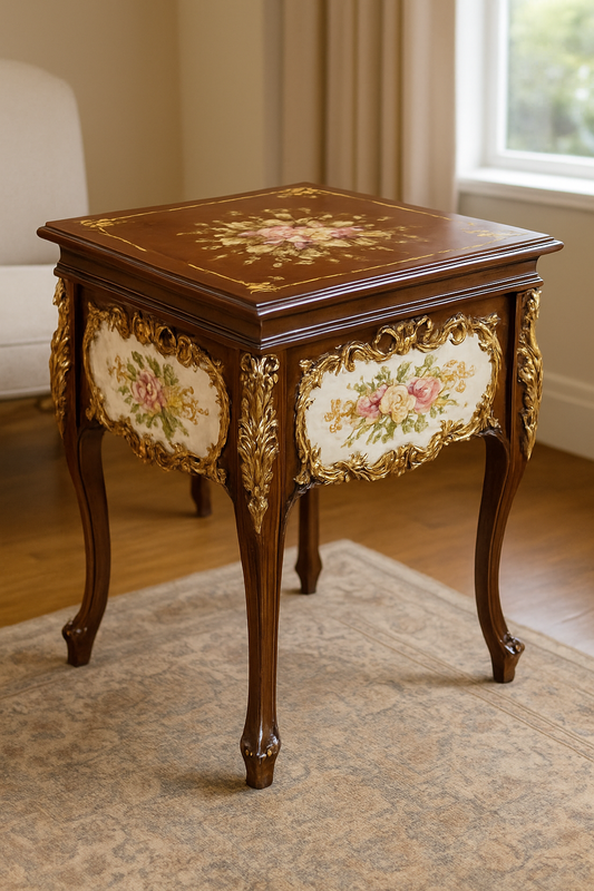 Alessa Hand Painted 2 Tables – Victorian Style