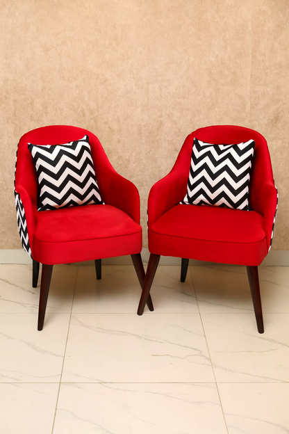 Allure Chair 011 Set with Table | Luxury Chair Set Pakistan