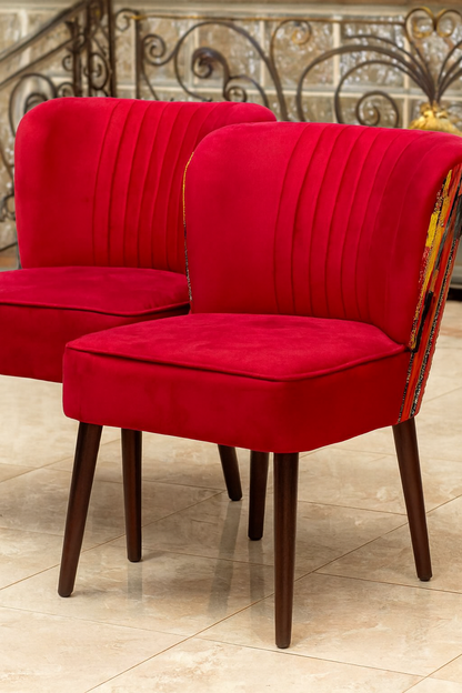 Allure Chair 012 with Table | Luxury Accent Chair Pakistan