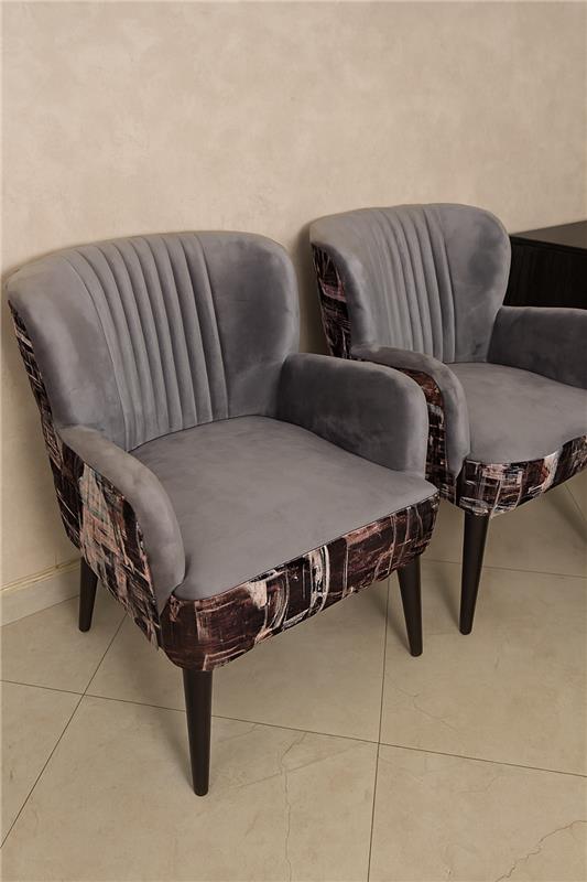 Allure Chair 015 with Table | Modern Wooden Chair Set