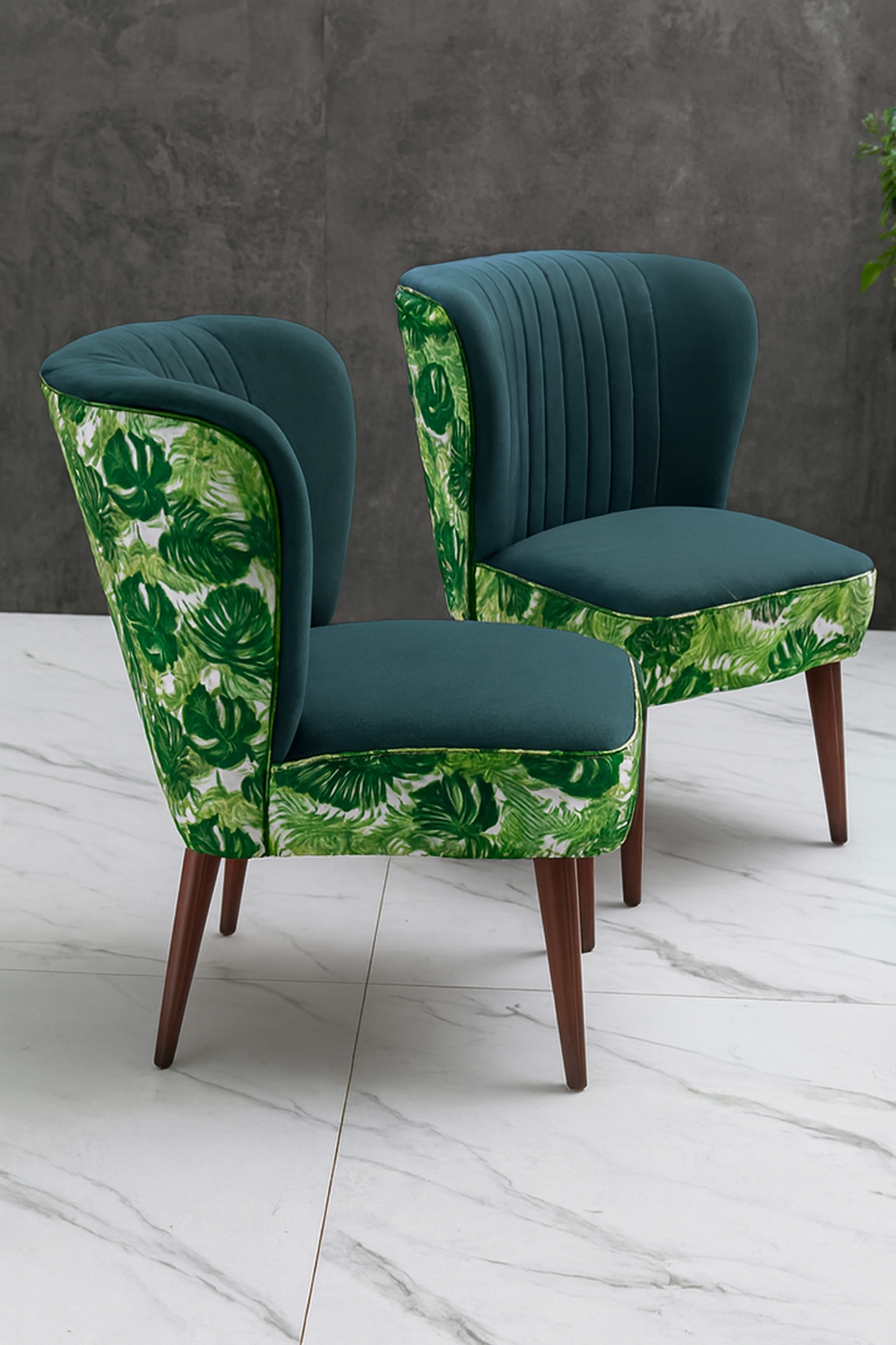 Allure Chair 018 with Table | Modern Accent Chair Set