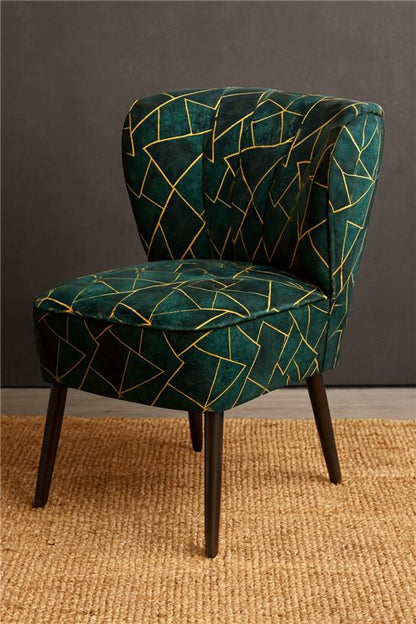 Allure Chair 019 with Table | Solid Wood Lounge Chair