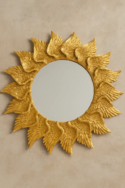 Angelic Wing Mirror in Pakistan – Resin Decorative Wall Mirror