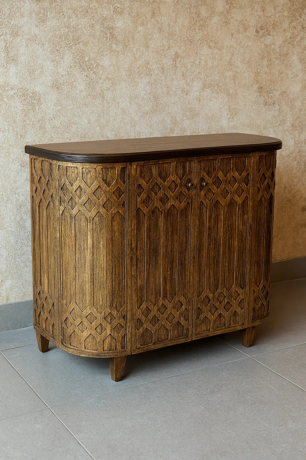 Antique Gold Chester – Elegant MDF & Wood Console